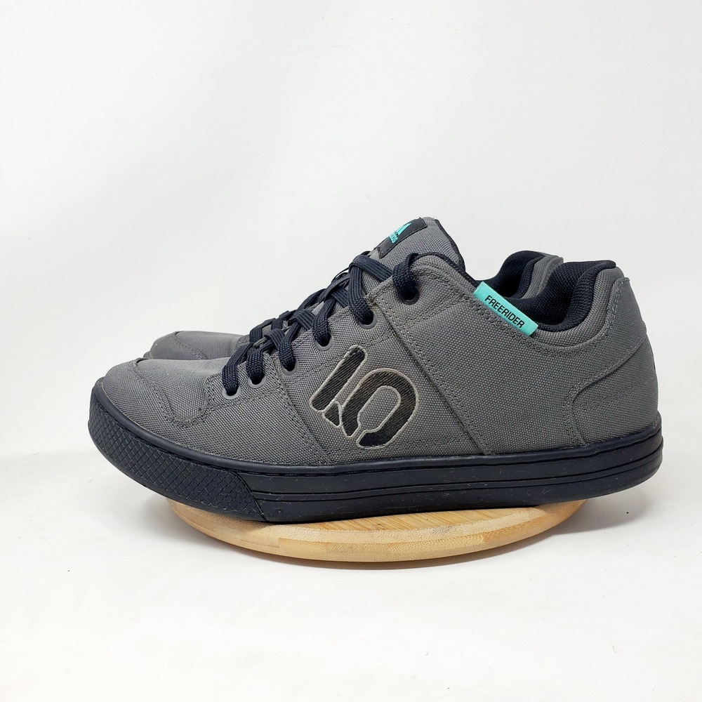 Five Ten Freerider Shoes Mens 11.5 Grey MTB Downhill Lace Up Low Sneaker